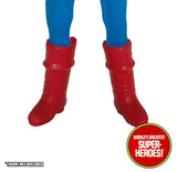 Captain America Custom Boots Mego World's Greatest Superheroes for 8” Action Figure - Worlds Greatest Superheroes