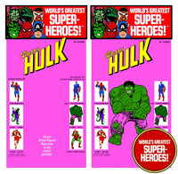 Hulk WGSH Custom Kresge Card For 8” Action Figure