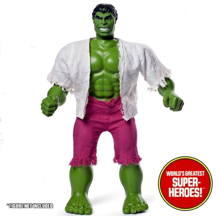 Hulk White Shirt for World's Greatest Superheroes Retro 12” Action