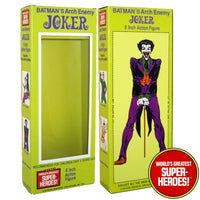 Joker World's Greatest Superheroes Retro Box For 8” Action Figure