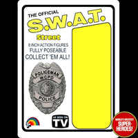 SWAT TV Series: Street Custom Blister Card For 8” Action Figure