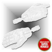 White Gloved Hands for Male Type 2 Banded Body 8” Action Figure