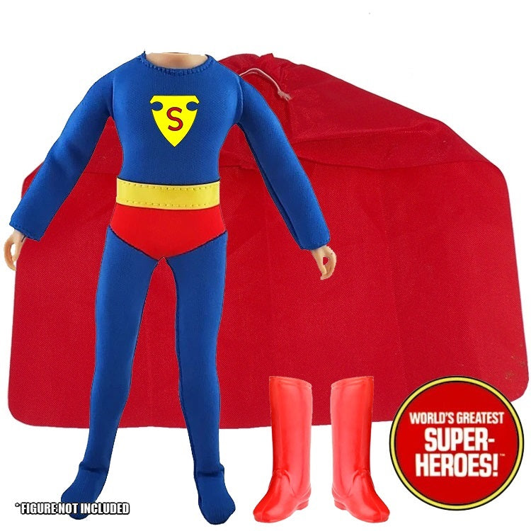Superman 1st Appearance 1938 Complete Outfit for WGSH 8” Figure