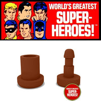 3D Printed Accy: Knee Pin Brown Set for WGSH The Falcon 8” Action Figure