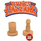 3D Printed Accy: Knee Pin Flesh Set for Dukes Of Hazzard 8” Action Figure