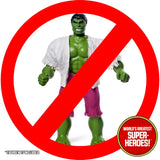 3D Printed Accy: Knee Pin Green Set for The Hulk WGSH 8” Action Figure