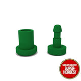 3D Printed Accy: Knee Pin Green Set for The Lizard WGSH 8” Action Figure