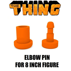 3D Printed Accy: Elbow Pin Orange Set for The Thing WGSH 8” Action Figure