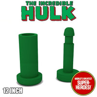 3D Printed Accy: Knee Pin Green Set for The Hulk WGSH 12” Action Figure