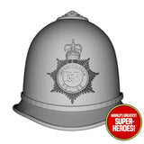 3D Printed Accy: London Policeman Constable Bobby Hat for 8” Action Figure