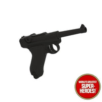 3D Printed Accy: Red Skull Luger Pistol Gun for WGSH 8” Action Figure