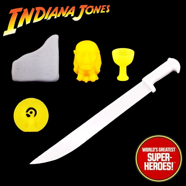 3D Printed Accy: Indiana Jones Complete Adventure for 8" Action Figure
