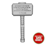3D Printed Accy: Thors Hammer Mjolnir for WGSH 8" Action Figure