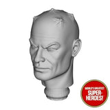 3D Printed Head: Brainiac Classic Alex Ross Version for WGSH 8" Action Figure (Green)