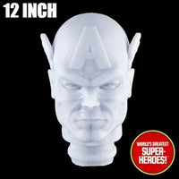 3D Printed Head: Captain America Comic Version for WGSH 12