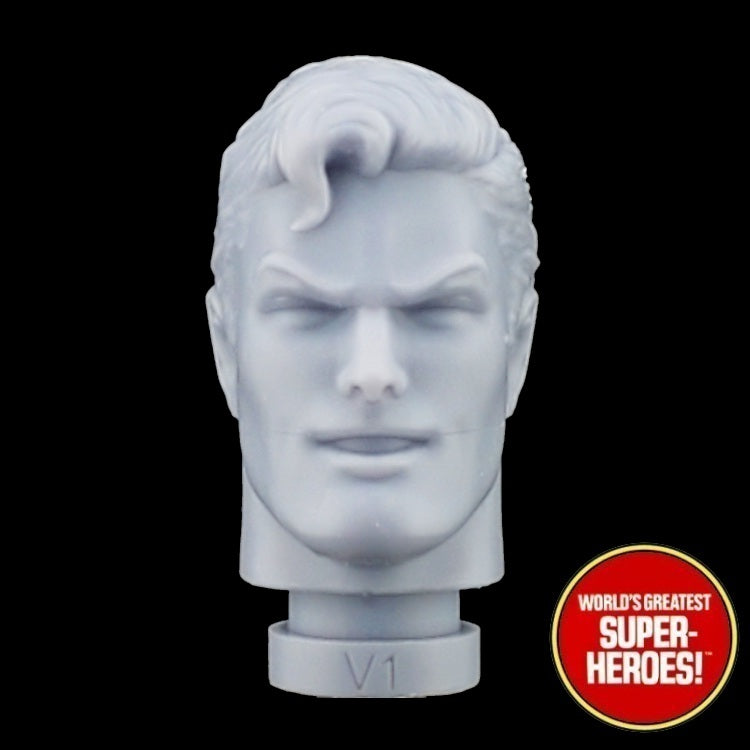 3D Printed Head: Superman Classic Comic V1 for WGSH 8" Action Figure