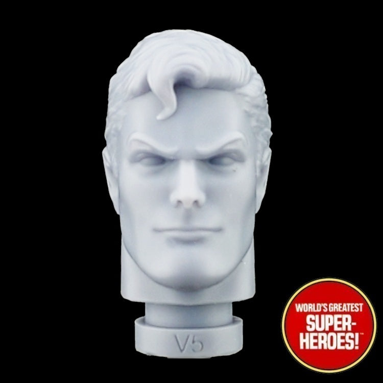 3D Printed Head: Superman Classic Comic V5 for WGSH 8" Action Figure