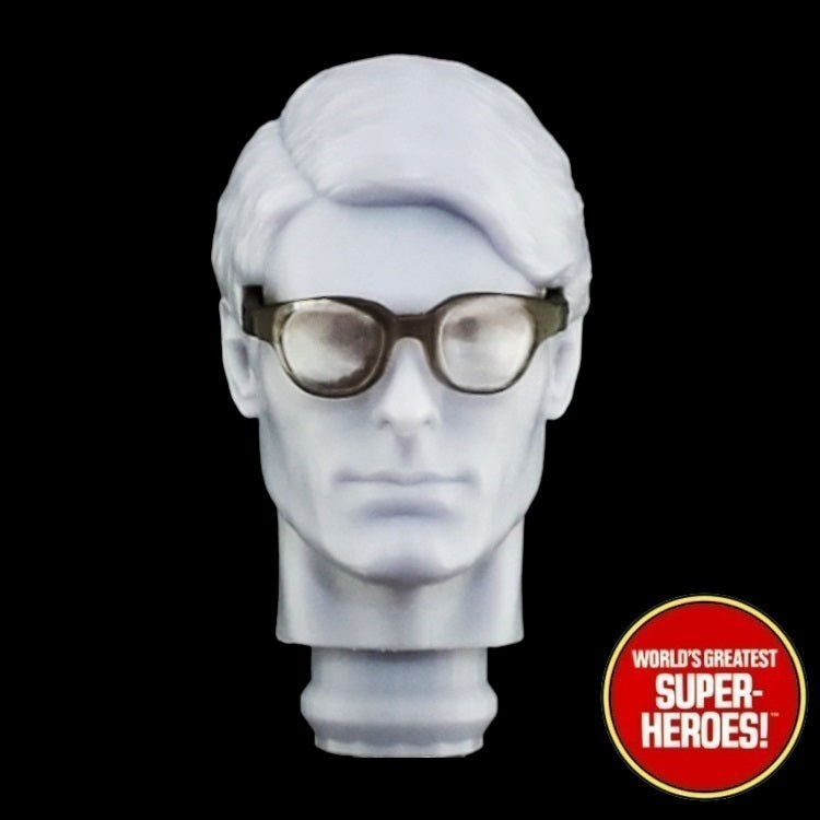 3D Printed Head: Clark Kent Christopher Reeve (Removable Glasses) for WGSH 8" Figure
