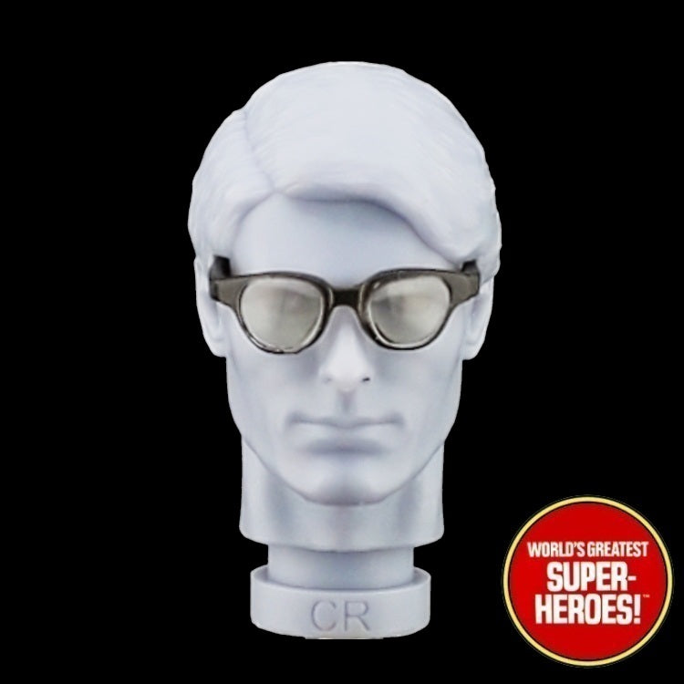 3D Printed Head: Clark Kent Christopher Reeve (Removable Glasses) for WGSH 8" Figure