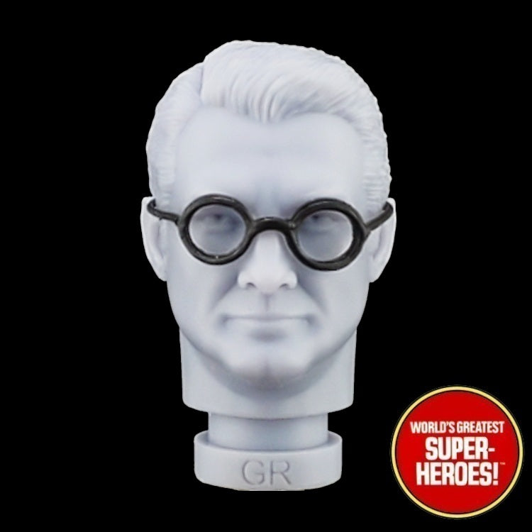 3D Printed Head: Clark Kent (w/ Glasses) George Reeves for WGSH 8" Figure