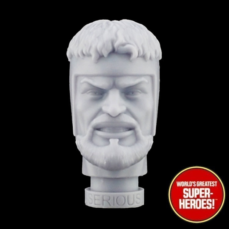 3D Printed Head: Hercules Serious Classic Comic Variant for WGSH 8" Action Figure