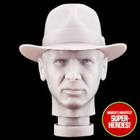 3D Printed Head: Indiana Jones Harrison Ford for 8