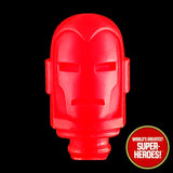 3D Printed Head: Iron Man Centurion Version for WGSH 8" Action Figure (Red)
