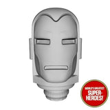 3D Printed Head: Iron Man Centurion Version for WGSH 8" Action Figure (Red)