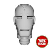 3D Printed Head: Iron Man Classic Version for WGSH 8" Action Figure (Yellow)