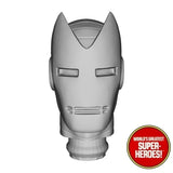 3D Printed Head: Iron Man Horned Helmet Version for WGSH 8" Action Figure (Yellow)