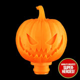 3D Printed Head: Jack O'Lantern "Spidey Villain" for WGSH 8" Action Figure (Orange)