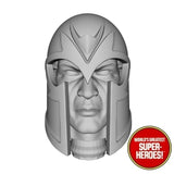 3D Printed Head: Magneto Classic Comic Version for WGSH 8" Action Figure (Orange)