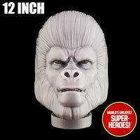 3D Printed Head: Planet of the Apes Conquest Gorilla V1.0 for 12
