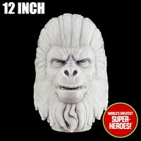 3D Printed Head: Planet of the Apes Conquest Gorilla V4.0 for 12
