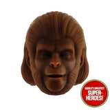 3D Printed Head: Planet of the Apes Conquest Lisa for 8" Action Figure (Brown)