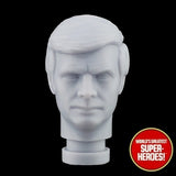 3D Printed Head: Lee Majors as Col. Steve Austin SMDM (Raised Eyebrow) for 8" Figure