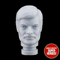 3D Printed Head: Super Joe w/ Beard for WGSH 8