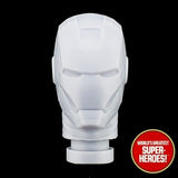 3D Printed Head: War Machine for WGSH 8" Action Figure
