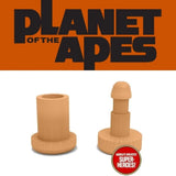3D Printed Accy: Knee Pin Flesh Set for Type 2 Planet of fhe Apes 8” Action Figure