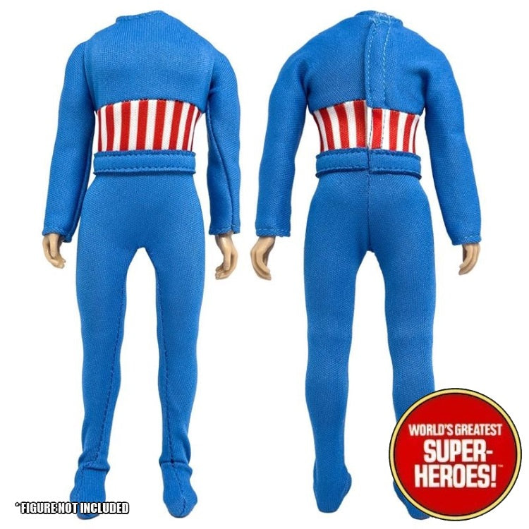 Captain America Bodysuit Reproduction for WGSH Retro 8” Action Figure