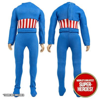 Captain America Bodysuit Reproduction for WGSH Retro 8” Action Figure