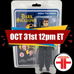 Adam The Golem Custom Dark Shadows 8” Action Figure w/ Card Art & Clamshell