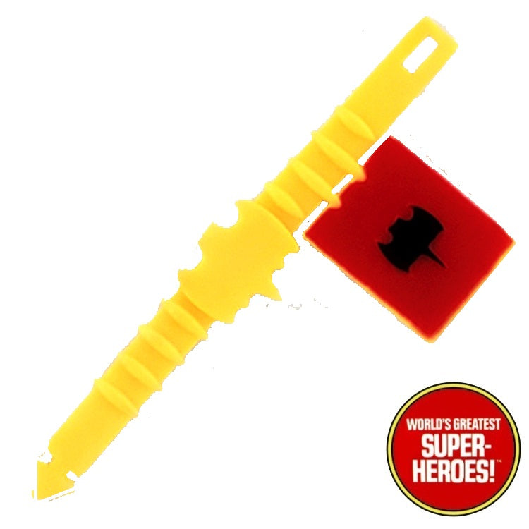 Batgirl Yellow/Red Belt for World's Greatest Superheroes Retro 8” Action Figure
