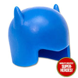 Batgirl Blue Cowl Helmet for World's Greatest Superheroes Retro 8” Action Figure