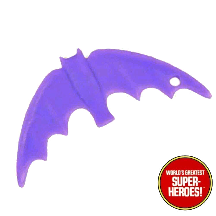 Batgirl Purple Batarang for World's Greatest Superheroes Retro 8" Action Figure