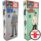 Bruce Wayne + Dick Grayson Custom WGSH 8” Figure w/ Retro Boxes Set