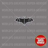 Batman 1949 Serial Custom Die Cut Vinyl Decal Emblem Sticker for WGSH 8" Figure