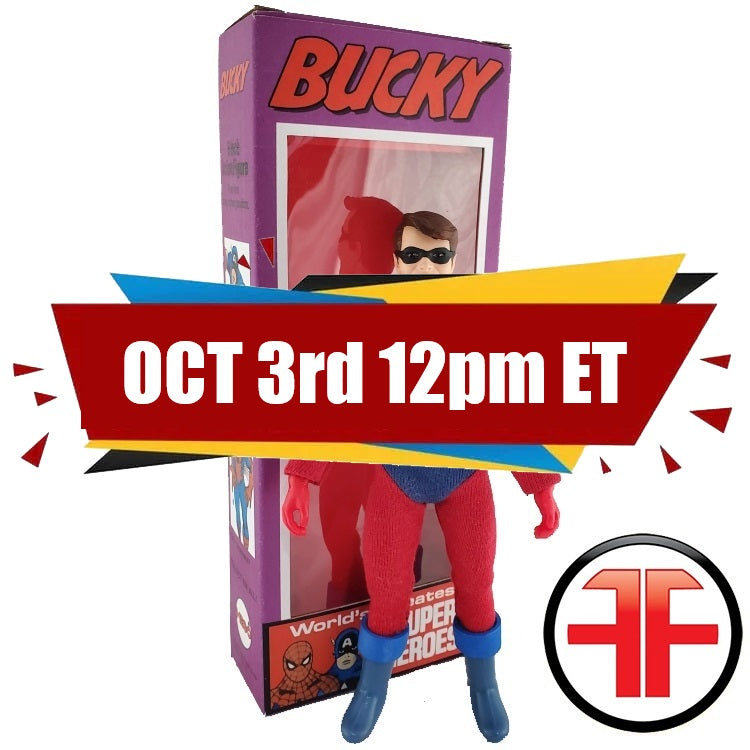 Bucky Barnes Custom WGSH 7” Action Figure w/ Box Art