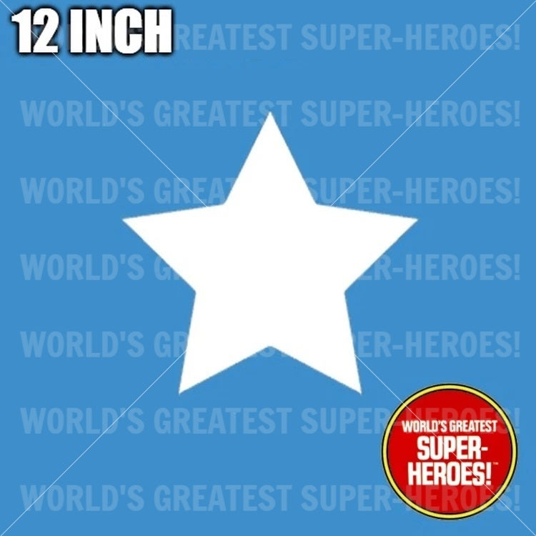 Captain America Star Vinyl Die Cut Decal Emblem Sticker Custom for WGSH 12" Figure