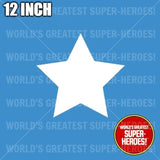 Captain America Star Vinyl Die Cut Decal Emblem Sticker Custom for WGSH 12" Figure